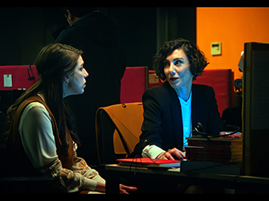 satiscinin bir gunu. when the shift ends.